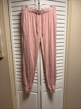 Ideology Pink Jogger Track Pants w/ front pockets.